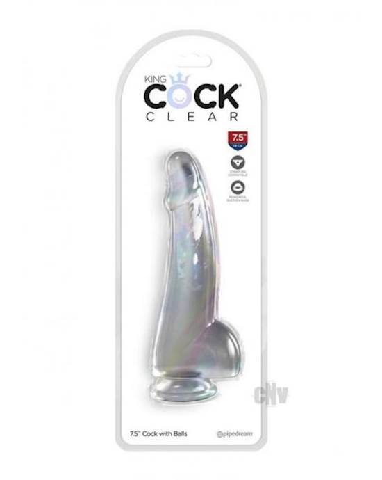 King Cock Clear W/balls