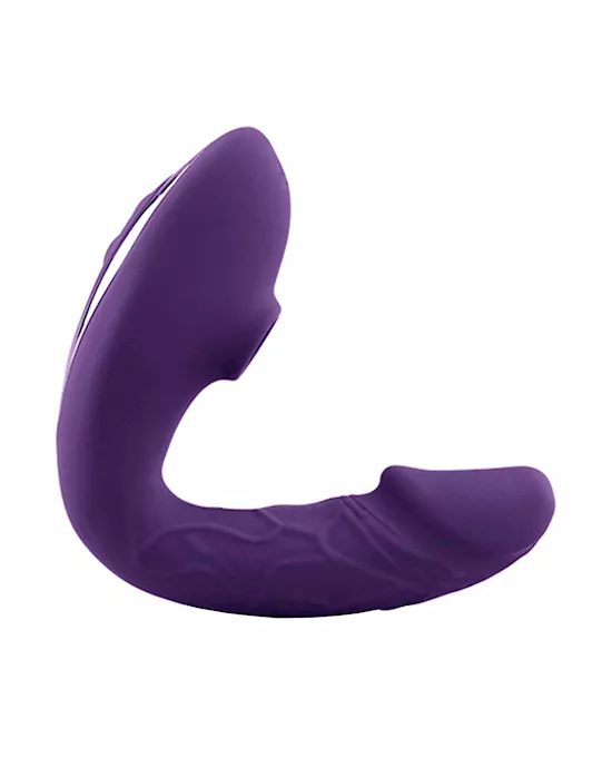 Amore G-sucker Realistic Dual Stim Vibrator