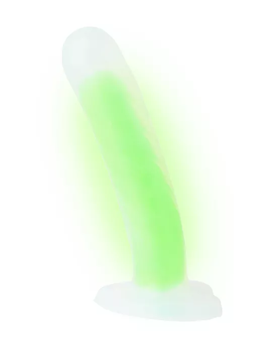 Nood Colours Glow In The Dark Dildo With Heart Shaped Base