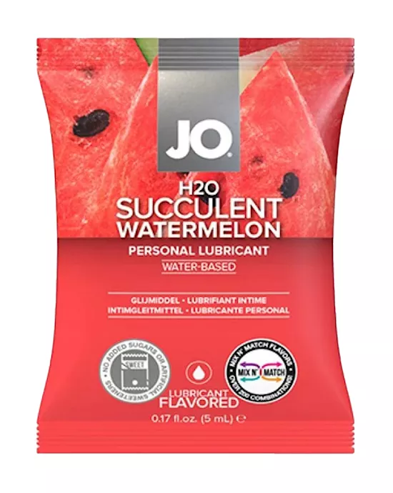 JO H2O Succulent Watermelon Lubricant 5ml