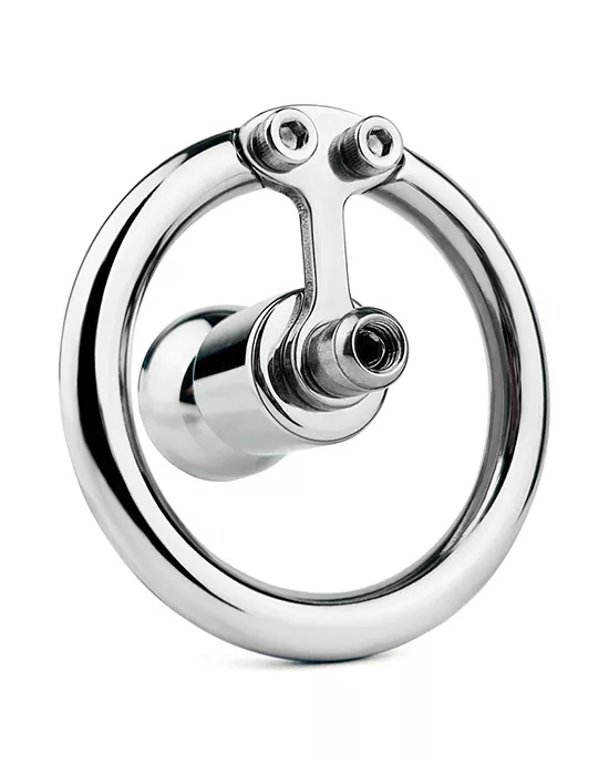 Minimal Hex Locked Inverted Chastity Cage