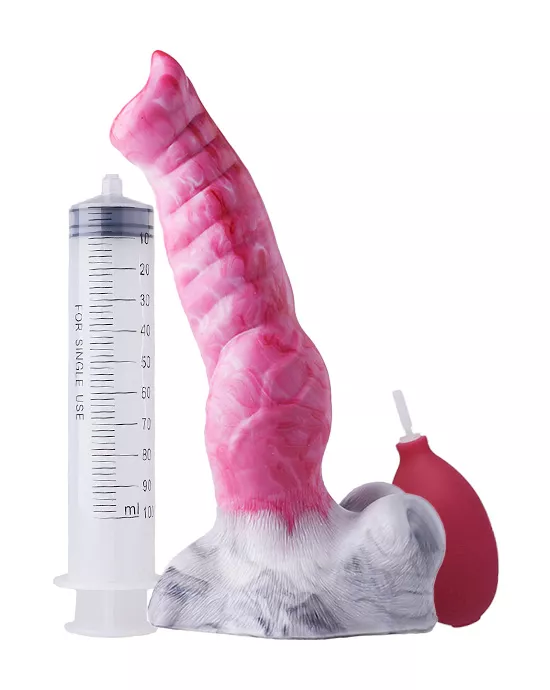 Wild Fabled Pegasus Knotted Squirting Fantasy Dildo