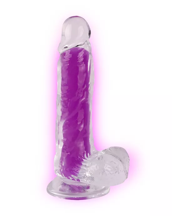 Mr Rude Glow In The Dark Dildo