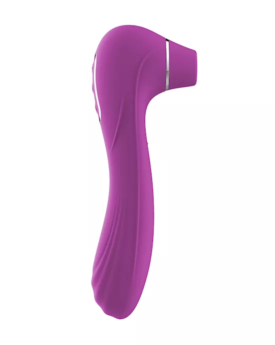 Pleasure Luxury Double Ended Suction Vibrator