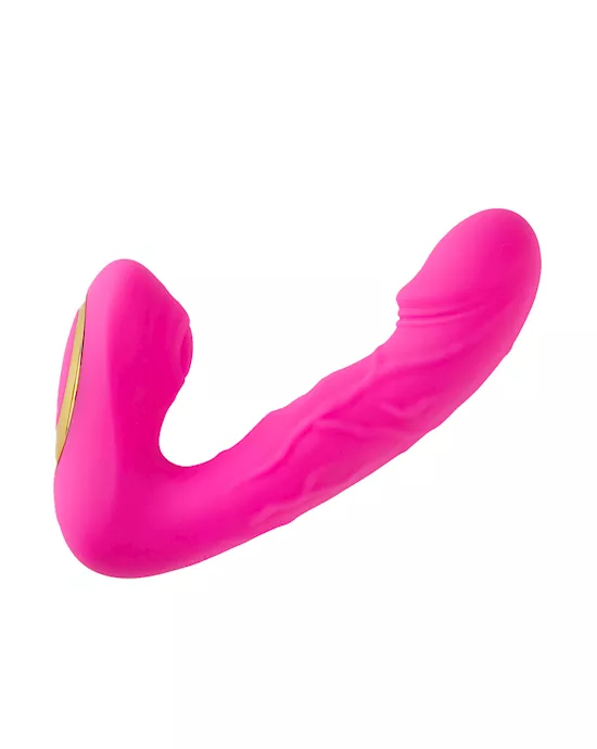Amore Dual Stim Realistic Tapping Vibrator