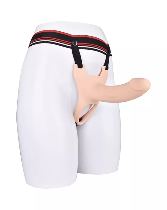 Slimline Hollow Strap On Dildo