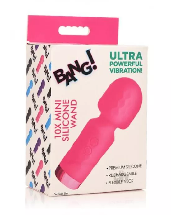 Bang 10x Mini Silicone Wand 