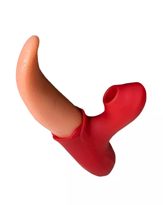 Lusty Licking Tongue Suction Vibrator