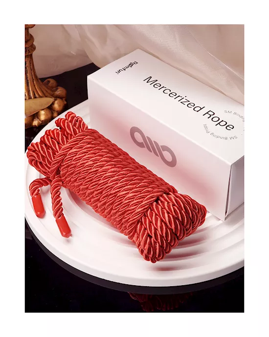 Mercerized Bondage Rope - 8m