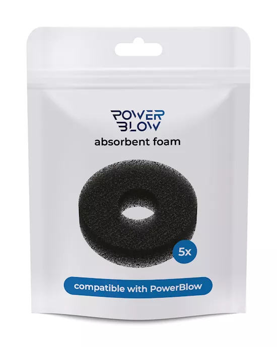 Powerblow Absorbent Foam 5 Pack