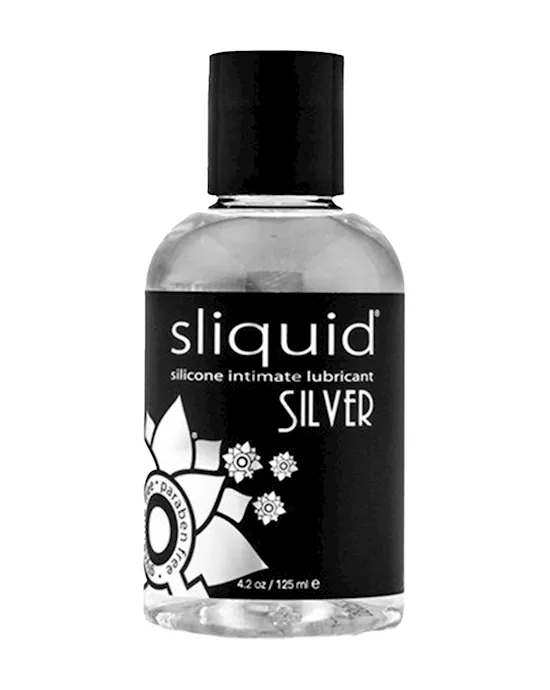Sliquid Naturals Silver Silicone Lubricant - 125ml