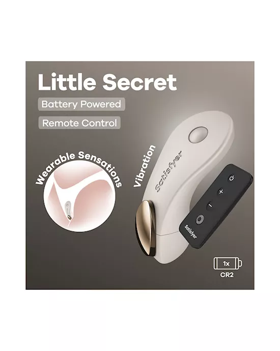 Little Secret With Remote Battery Series