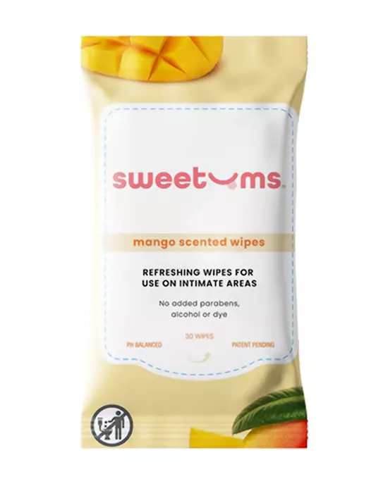Sweetums Mango Scented Unflavoured Daily Wipes