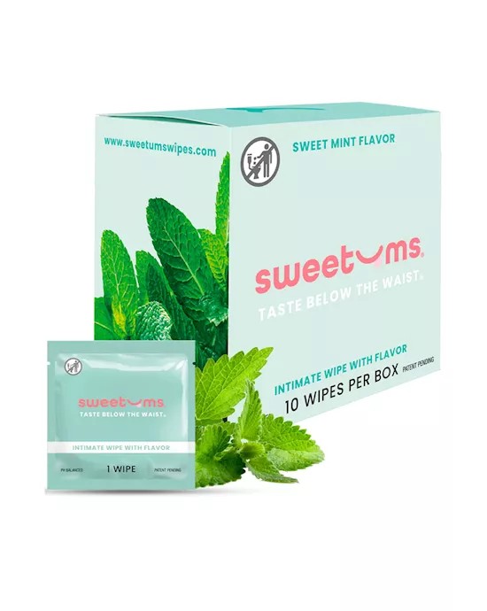 Sweetums Sweet Mint Flavoured Wipes