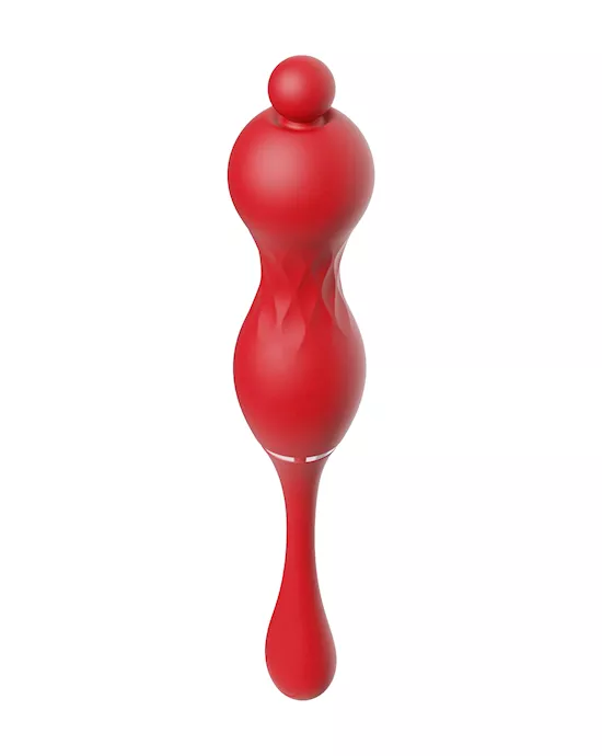 Ova Beaded Rotating Vibrator