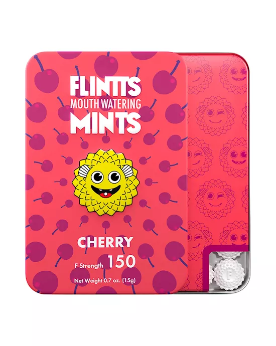 Flintts Mouth Watering Mints - Cherry