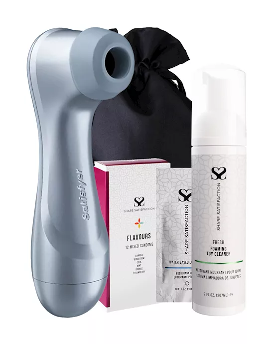 Free Satisfyer Pro 2 Gen 2 Battery Series - Essentials Bundle