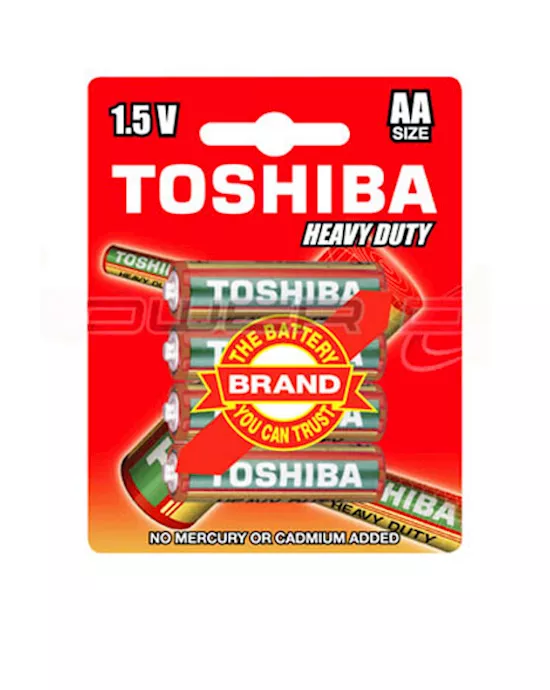 Toshiba Heavy Duty Aa 4 Pk
