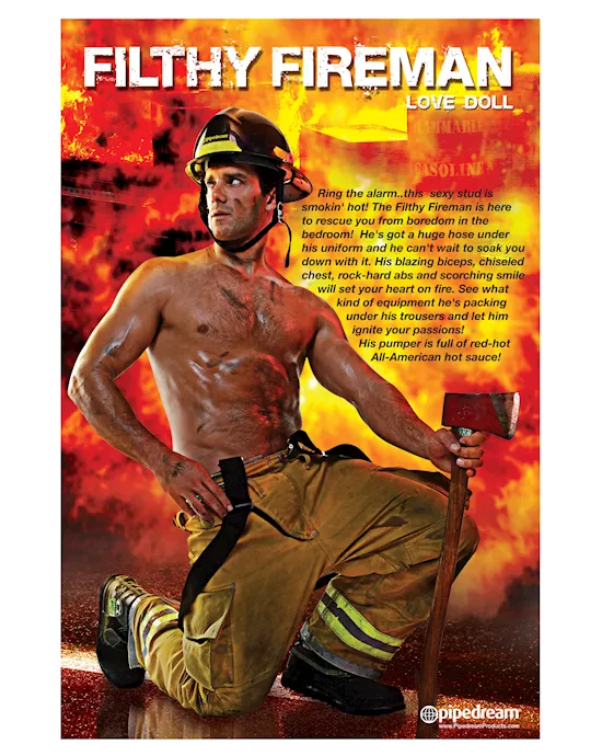 Filthy Fireman Love Doll