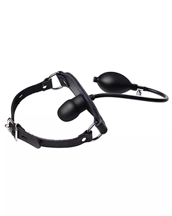 Silencer Inflatable Locking Penis Gag