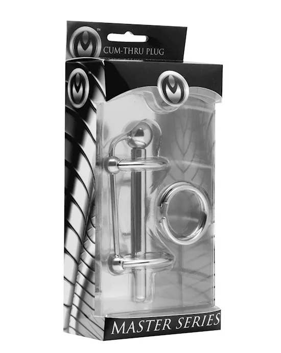 Excrucio Ringed Cum-thru Urethral Plug