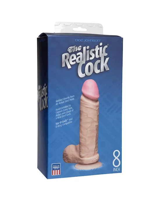 Realistic Cock With Suction Cup