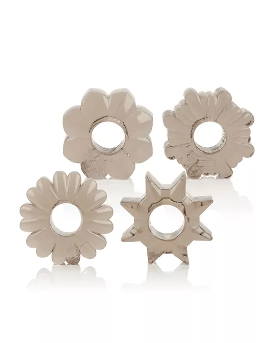 Basic Essentials Set Of 4 Rings