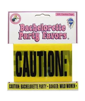 Hens Night Party Caution Tape