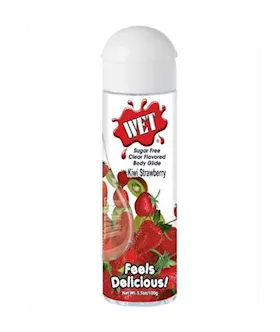 Wet Kiwi Strawberry Flavoured Lubricant