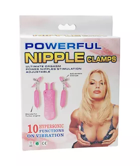 Vibrating Nipple Clamp Sextoy