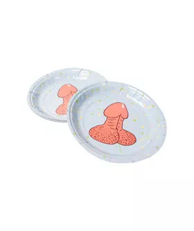 Hens Night Pecker Party Plates