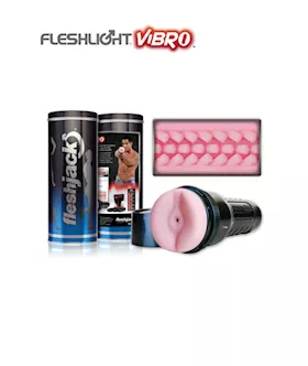 Vibro Pink Bottom Touch Fleshjack