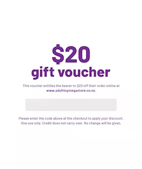 $20 Adult Toy Gift Voucher