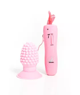 Beaded Buttty-pink
