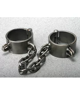 Steel Manacles And Shackles