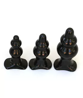 Black Tantus Severin Butt Plug