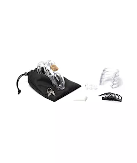 Cb-6000 3.25 Inch Chastity Cock Cage Kit