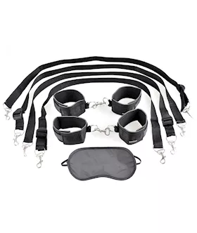 Fetish Fantasy Cuff & Tether Set