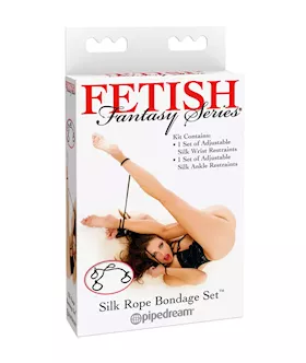 FETISH FANTASY SILK ROPE BONDGE SET