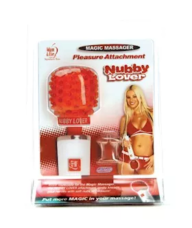 Adam And Eve Nubby Lover Magic Massager Pleasure Attachment