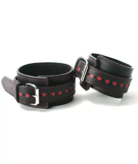 Leather Heart Restraints