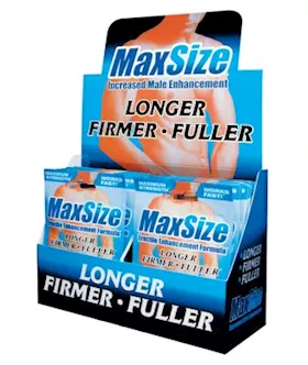 Maxsize- Erectile Enhancement 2 Tablet Pack