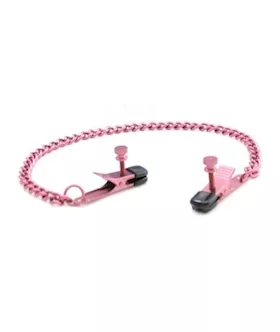 Fresh Pink Alligator Nipple Clamps