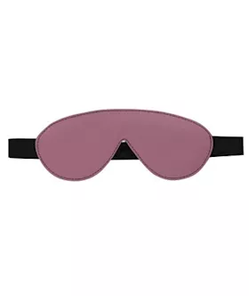 Blindfold Padded Leather
