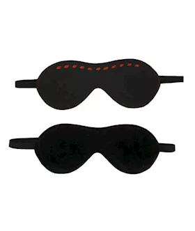 Red Buckstitch Blindfold
