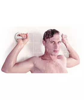 Clean-n-dirty Shower Grip
