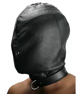 Strict Leather Premium Confinement Hood In Small-medium