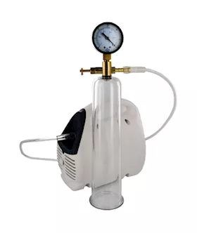 Deluxe Electric Pump with Cylinder and Guage