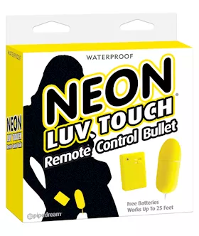 Neon Luv Touch Remote Control Bullet