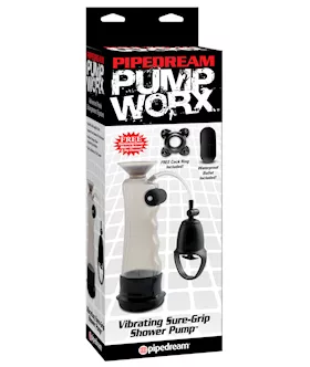 Pump Worx Vibrating Sure-grip Shower Pump